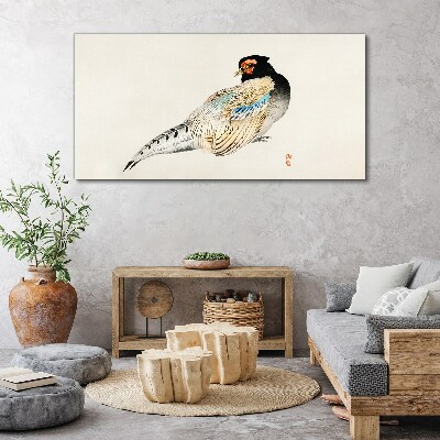 Tablou canvas Fazan în Penaj Elegant
