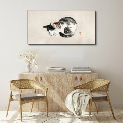 Tablou canvas Pisica adormita