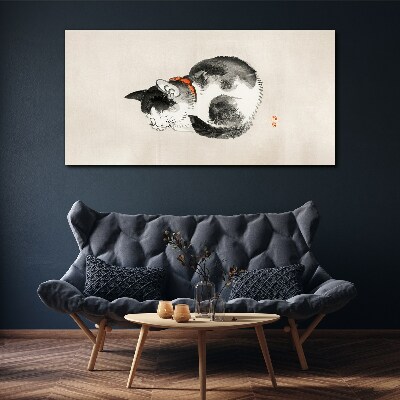 Tablou canvas Pisica adormita