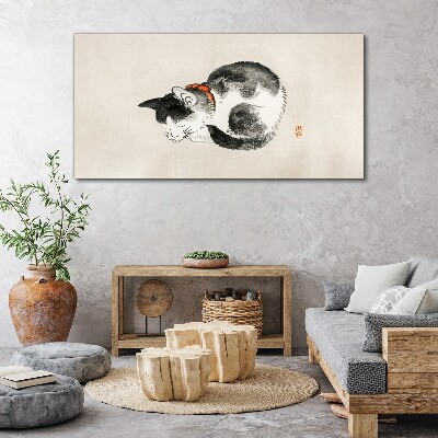 Tablou canvas Pisica adormita