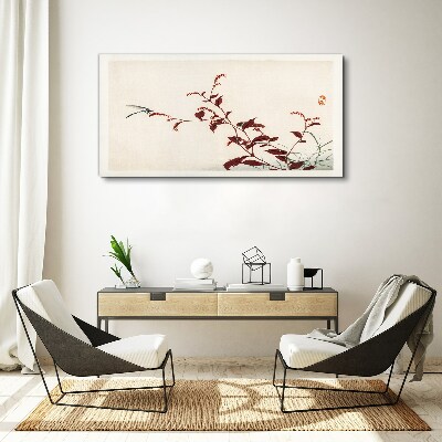 Tablou canvas Ramuri subțiri cu o libelulă