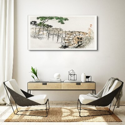 Tablou canvas Pace la moara cu apă
