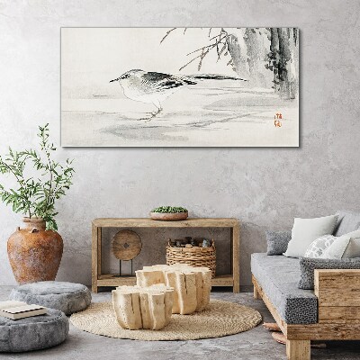 Tablou canvas Pace înaripată deasupra apei
