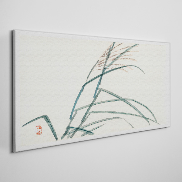 Tablou canvas Frunze delicate de iarbă