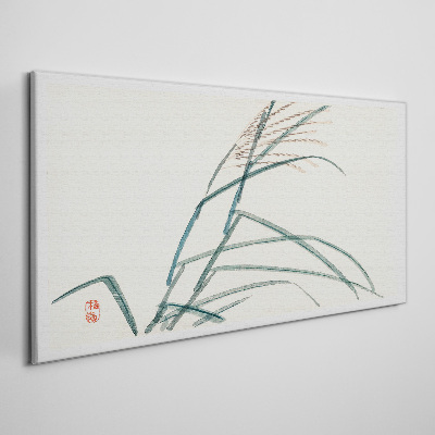 Tablou canvas Frunze delicate de iarbă
