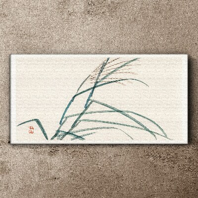Tablou canvas Frunze delicate de iarbă