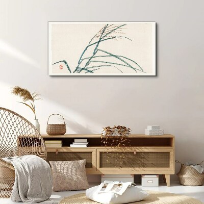 Tablou canvas Frunze delicate de iarbă