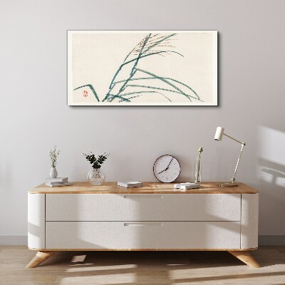 Tablou canvas Frunze delicate de iarbă