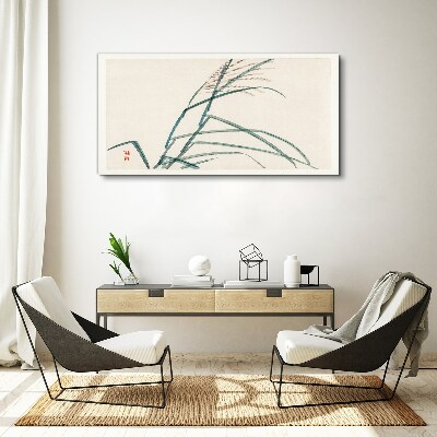 Tablou canvas Frunze delicate de iarbă