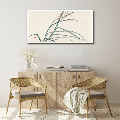Tablou canvas Frunze delicate de iarbă