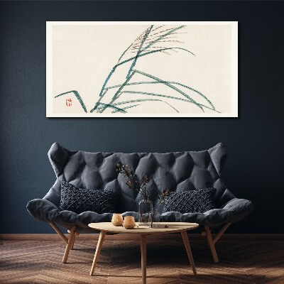Tablou canvas Frunze delicate de iarbă