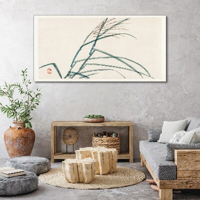 Tablou canvas Frunze delicate de iarbă