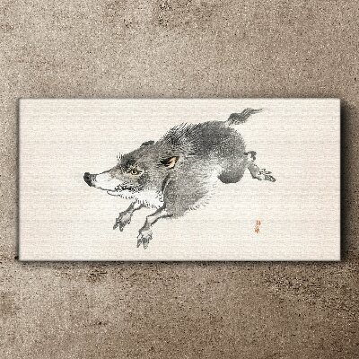 Tablou canvas Mistreț care alergă