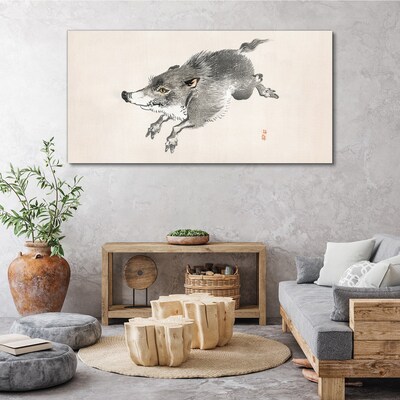 Tablou canvas Mistreț care alergă