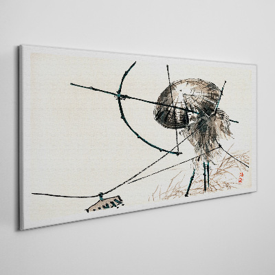 Tablou canvas Meduzele în linii abstracte