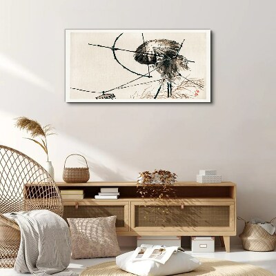 Tablou canvas Meduzele în linii abstracte