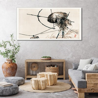 Tablou canvas Meduzele în linii abstracte