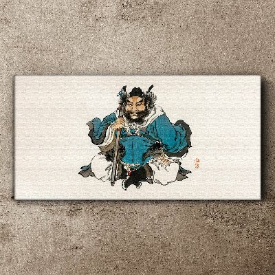 Tablou canvas Maestru în halat albastru