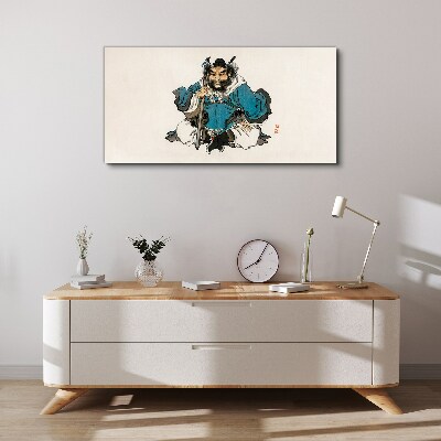 Tablou canvas Maestru în halat albastru