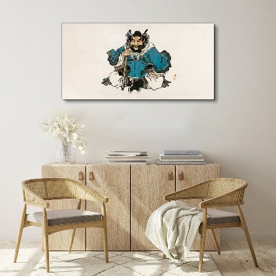 Tablou canvas Maestru în halat albastru