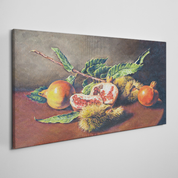Tablou canvas Compoziție de fructe cu rodie