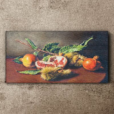 Tablou canvas Compoziție de fructe cu rodie