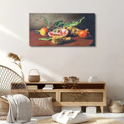 Tablou canvas Compoziție de fructe cu rodie