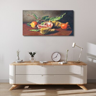 Tablou canvas Compoziție de fructe cu rodie