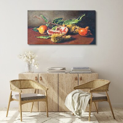 Tablou canvas Compoziție de fructe cu rodie