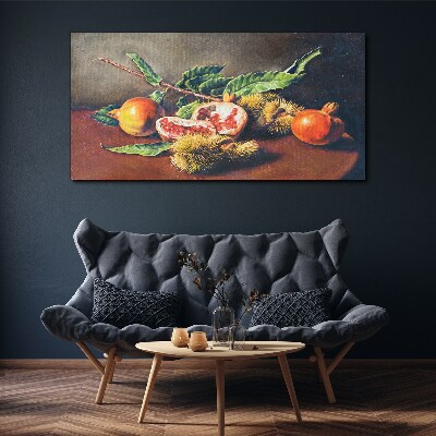 Tablou canvas Compoziție de fructe cu rodie