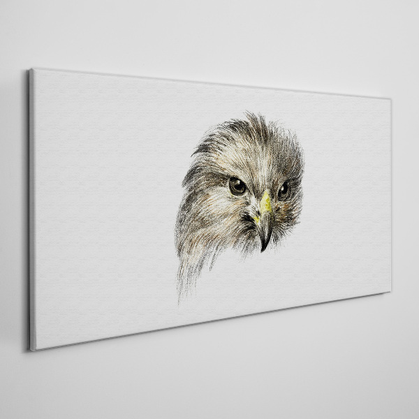 Tablou canvas Portretul unei păsări de pradă