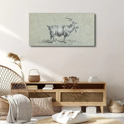 Tablou canvas Animal capră modern