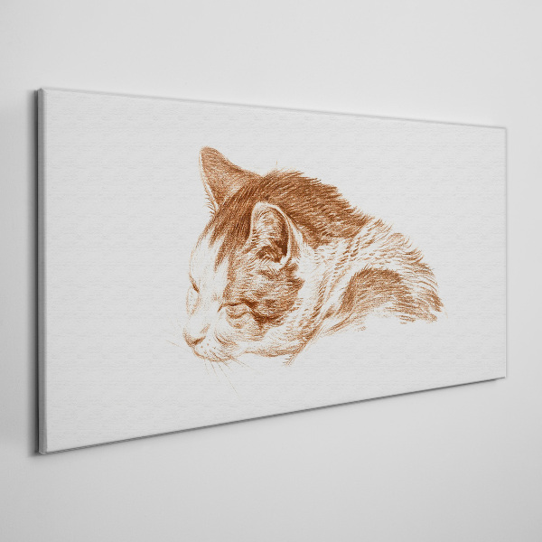 Tablou canvas Desen Animal Cat