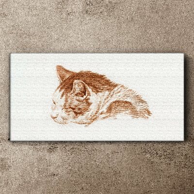 Tablou canvas Desen Animal Cat