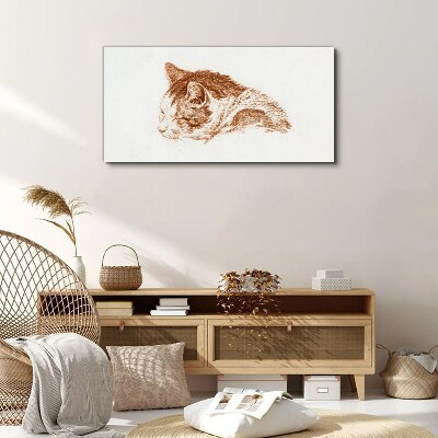 Tablou canvas Desen Animal Cat