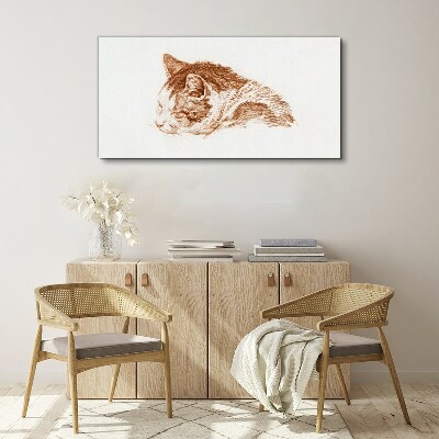 Tablou canvas Desen Animal Cat