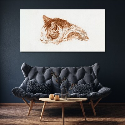 Tablou canvas Desen Animal Cat