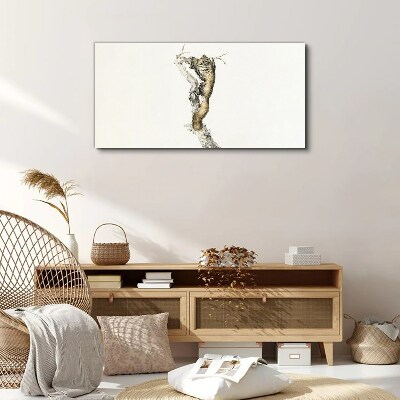 Tablou canvas Bufniță pe o ramură