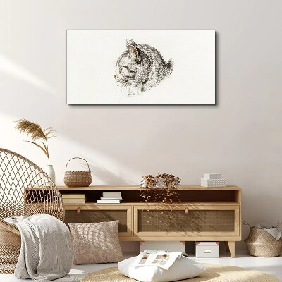 Tablou canvas Desen Animal Cat