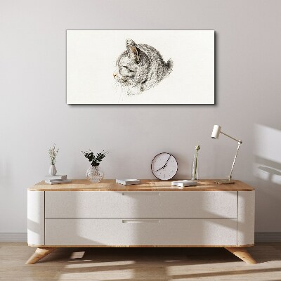 Tablou canvas Desen Animal Cat