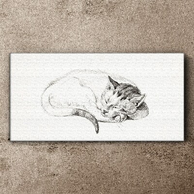 Tablou canvas Desen Animal Cat