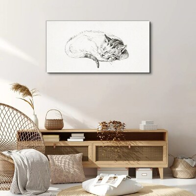 Tablou canvas Desen Animal Cat