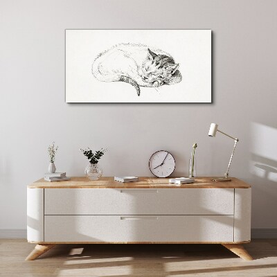 Tablou canvas Desen Animal Cat