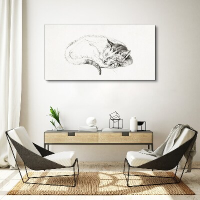 Tablou canvas Desen Animal Cat