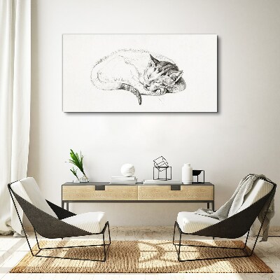 Tablou canvas Pisica adormita