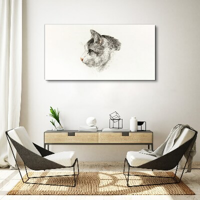 Tablou canvas Desen Animal Cat