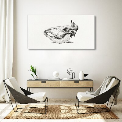 Tablou canvas Craniu de animal