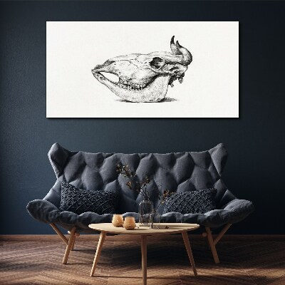Tablou canvas Craniu de animal