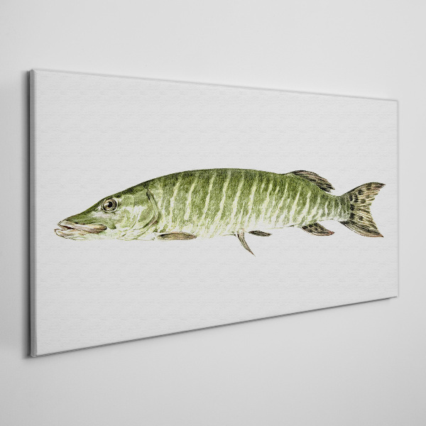 Tablou canvas Muskie în habitatul său natural
