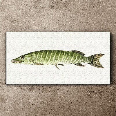 Tablou canvas Muskie în habitatul său natural